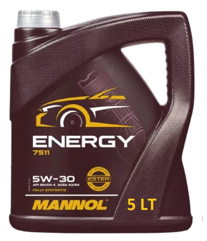 Aceite para motor Mannol sintético 5W-30 para auto/camioneta de 1 unidad x 5L