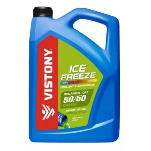 Coolant refrigerante 50/50 verde vistony 4 lts