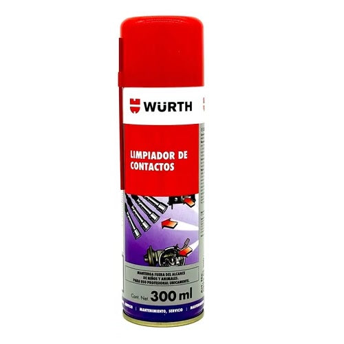 Limpia Contactos Eléctronicos Y Eléctricos Würth Spray 300ml