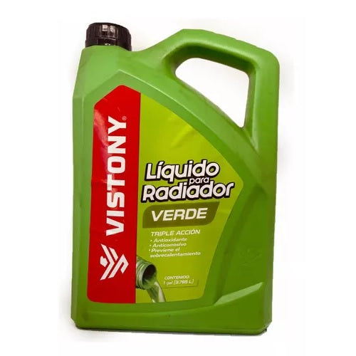 Liquido Radiador verde Vistony 3.785 Lt