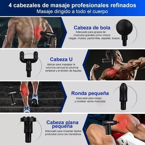 Pistola masajeador muscular